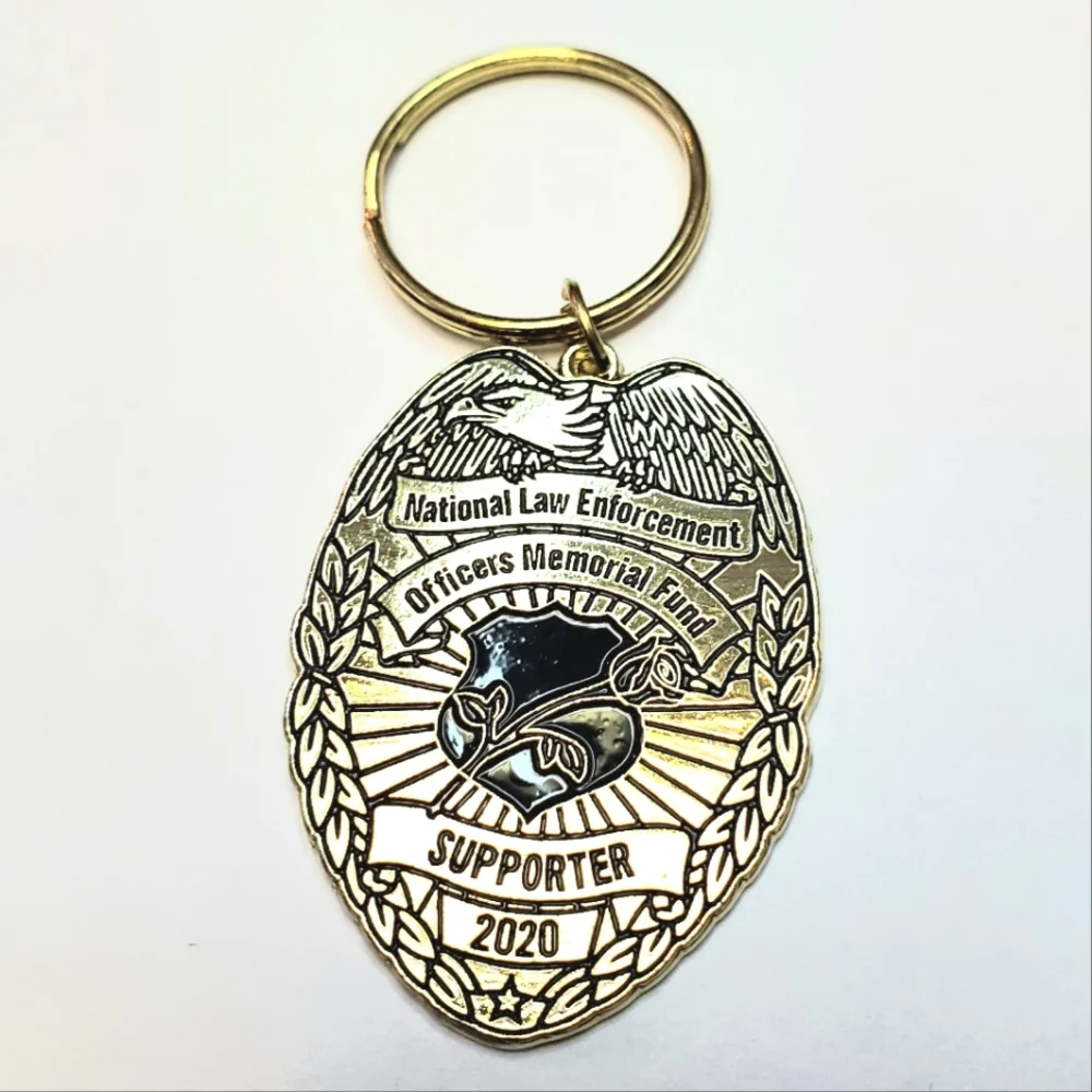 National law enforcement officers memorial fund keychain 2020